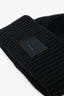 Acne Studios Black Wool Beanie