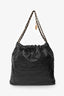 Pre-Loved Chanel™ Black Lambskin Leather 22 Small Hobo Shoulder Bag GHW