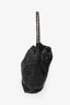 Pre-Loved Chanel™ Black Lambskin Leather 22 Small Hobo Shoulder Bag GHW