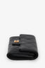 Pre-Loved Chanel™ 2017 Black Caviar Leather Flap Cardholder