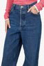 Agolde Dark Blue Wide Leg Jeans Size 30