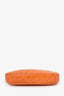 By Far Orange Embossed Mini Rachel Bag