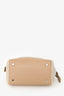 Loro Piana Cream/Beige 'Cashfur' Sesia Happy Day Micro Tote with Strap