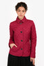 Burberry Brit Pink Quilted Jacket Size XS