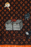Louis Vuitton x Grace Coddington Monogram/Cat Scarf