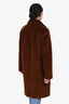 Soia & Kyo Brown Wool Faux Teddy Coat Size S