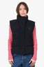 Mackage Black Tech Down Vest Size M