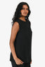 Dolce & Gabbana Black Silk Sleeveless Top Size 40