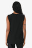 Dolce & Gabbana Black Silk Sleeveless Top Size 40