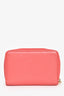 Pre-Loved Chanel™ 2018-19 Pink Caviar Leather Zip Coin Pouch