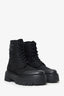 Celine Black Nylon/Leather 'Bulky' Boots Size 37
