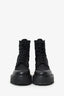 Celine Black Nylon/Leather 'Bulky' Boots Size 37
