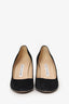 Manolo Blahnik Black Suede Heels Size 37