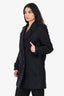 Isabel Marant Black Karly Double Breasted Coat Size 34