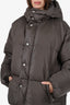 KHRISJOY Grey Oversized Down Puffer Jacket Size 2