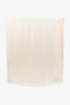 Louis Vuitton Cream Monogram Silk Scarf