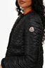 Moncler Black Hikaru Giubbotto Light Down Jacket Size 0