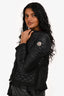 Moncler Black Hikaru Giubbotto Light Down Jacket Size 0