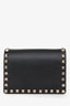 Valentino Black Leather Rockstud Mini Chain Pouch Bag