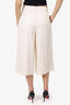 Reiss Cream Pleated Cullots Size 4