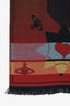 Vivienne Westwood Multicolour Logo Scarf