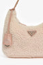 Prada Beige Re-Nylon Re-Edition 2005 Crossbody Bag with Chain & Pouch