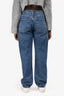 Agolde Blue Denim Straight Leg '90s Pinch' Jeans Size 31