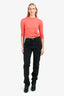 Saint Laurent 2024 Dark Wash Denim Straight Leg Jeans Size 30