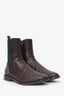 Brunello Cucinelli Brown Monili Chelsea Boots Size 39