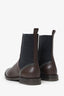 Brunello Cucinelli Brown Monili Chelsea Boots Size 39