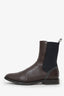Brunello Cucinelli Brown Monili Chelsea Boots Size 39