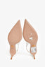 Prada White Patent 'Calzature Donna' Kitten Heel Size 40