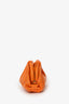 Bottega Veneta Orange Leather Mini Pouch