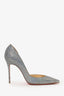 Christian Louboutin Glitter Disco 'Iriza 100' Heels Size 38.5