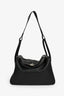 Hermès 2015 Black Clemence Leather Lindy 34