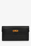 Hermès 2012 Black Epsom Leather Kelly Wallet