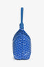 Goyard 2024 Sky Blue Goyardine Bohème Hobo Bag with Pouch