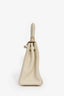 Hermès 2009 Cream Swift Leather Kelly Retourne 25 Top Handle GHW