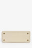 Hermès 2009 Cream Swift Leather Kelly Retourne 25 Top Handle GHW