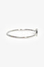 Tiffany & Co. 18k White Gold Diamond T Wire Bracelet