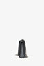 Saint Laurent Grey Croc Embossed Medium 'Kate' Shoulder Bag