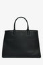Burberry Black Leather 'Frances' Tote Bag