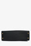 Burberry Black Leather 'Frances' Tote Bag
