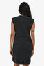 3.1 Phillip Lim Dark Grey Denim Button Down Sleeveless Midi Dress Size 6