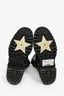 Christian Dior Black Leather Buckle 'Fight' Combat Boots Size 37