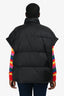 Upper Hights Black Down Oversized Vest Est. Size L