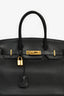 Hermès 2007 Black Vache Liegee Birkin 30