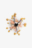 Dries Van Noten Gold Tone Starburst Brooch