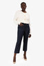Khaite Blue Denim Dark Wash Double Pocket Jeans Size 30