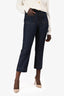 Khaite Blue Denim Dark Wash Double Pocket Jeans Size 30